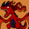 Red Wyvern icon/pixelart