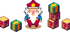 mario/santa icon/pixelart