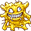 Yellow Germ icon/pixelart
