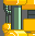 Yellow Bot icon/pixelart