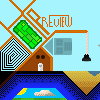 Cake man, and he's going for seconds icon/pixelart