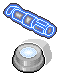 A Hologram of Yoda's Lightsaber icon/pixelart