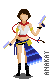 Yuna icon/pixelart