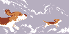 Fly the dogs icon/pixelart