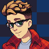 Zentsujii Portrait icon/pixelart