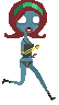 Drop Dead Twice ZombieGirl02 icon/pixelart