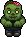 Zombie icon/pixelart