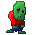 Zombie Ogre icon/pixelart