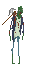 Zombie icon/pixelart