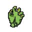 Zombie Hand icon/pixelart