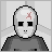 Zombie Portrait icon/pixelart
