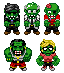 Regular Zombies icon/pixelart