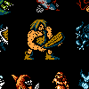 Quantum Dragon - 8-bit Monsters II icon/pixelart