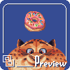 Officer Clawhauser (Zootopia) icon/pixelart