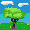 Just a simple tree, nothing more icon/pixelart