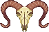 Goat Skull icon/pixelart