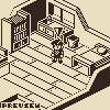 1-Bit Bedroom icon/pixelart