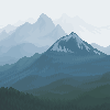 Ask the Mountains icon/pixelart