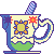 Tea Cup Icon icon/pixelart