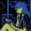 The Reader icon/pixelart