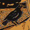 Raven  icon/pixelart