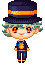 Arcobaleno Aora icon/pixelart