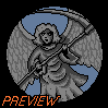Stone Angel icon/pixelart