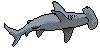 Hammer Head icon/pixelart
