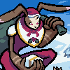 Antylamon Santa icon/pixelart