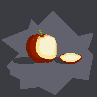 Sliced Apple icon/pixelart