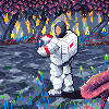 Astronaut icon/pixelart