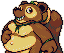 Bestiary Collab: Bake-Danuki icon/pixelart