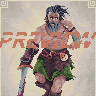 The Barbarian icon/pixelart