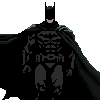 The Batman icon/pixelart