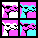 Cool CGA Camel icon/pixelart