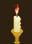 Candle animation icon/pixelart