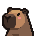 Capybara icon/pixelart