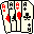 4 aces icon/pixelart