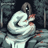 Creature of the night icon/pixelart
