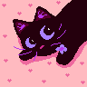 Grape cat icon/pixelart