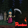 Cemetery Mockup  icon/pixelart