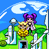 Coda and Jules World Map Mockup! icon/pixelart