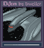 Cylon raider icon/pixelart