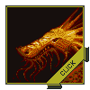 Golden Dragon icon/pixelart