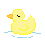 Sleeping Duck icon/pixelart