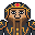 Dwarf Warrior Portrait icon/pixelart