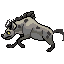 Running Hyena icon/pixelart