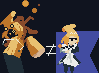 Sun galsses man  icon/pixelart