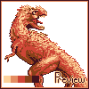 Fluffy Rex icon/pixelart