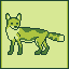 Game Boy Fox icon/pixelart